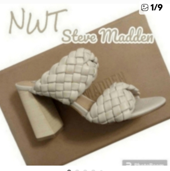 NWT Steve Madden- TIELO MULE-Leather Twisted Heeled Mule 
SIZE 7.5 - Picture 2 of 7